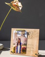Class of 2026 Personalized Wood Graduation Picture Frame [Graduation Frame, High School Graduation Gifts, New Grad Gift, Gifts for Grads]