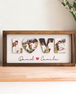 Personalized Photo Frame LOVE Sign For Romantic Table Decoration Y33