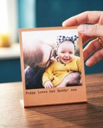 Personalised Solid Copper Photo Print